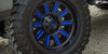 FUEL OFFROAD - HARDLINE GLOSS BLACK BLUE TINTED CLEAR | Blue FUEL OFFROAD - HARDLINE GLOSS BLACK BLUE TINTED CLEAR | Blue